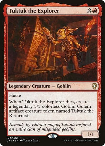 Tuktuk the Explorer Commander Anthology Volume II Magic card