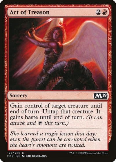 Act of Treason Core Set 2019 Magic card