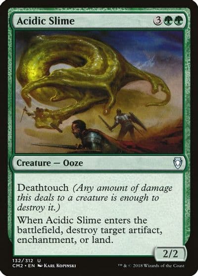 Acidic Slime Commander Anthology Volume II Magic card