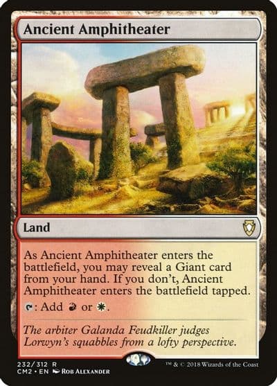 Ancient Amphitheater Commander Anthology Volume II Magic card