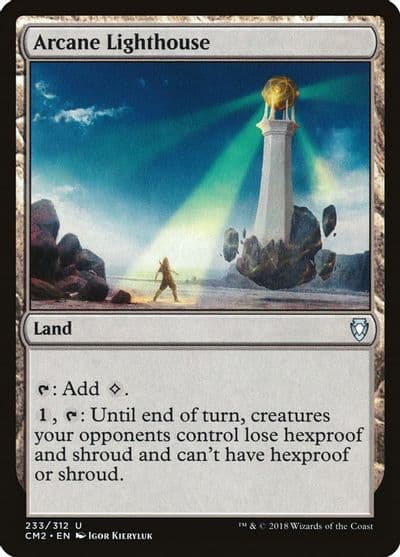 Arcane Lighthouse Commander Anthology Volume II Magic card