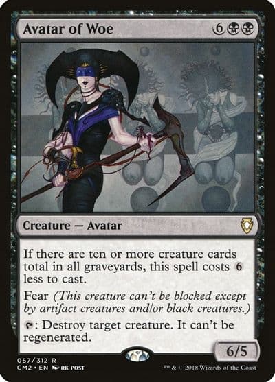 Avatar of Woe Commander Anthology Volume II Magic card