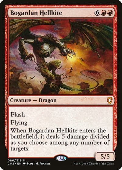 Bogardan Hellkite Commander Anthology Volume II Magic card