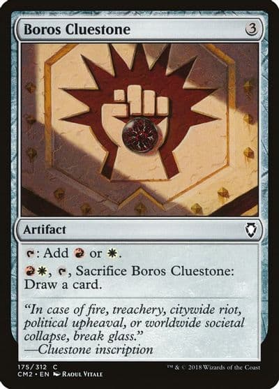 Boros Cluestone Commander Anthology Volume II Magic card