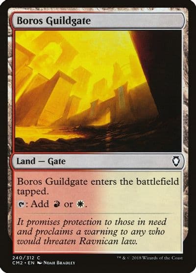 Boros Guildgate Commander Anthology Volume II Magic card