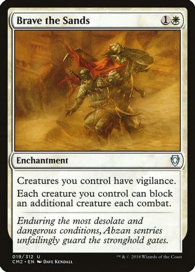 Brave the Sands Commander Anthology Volume II Magic card