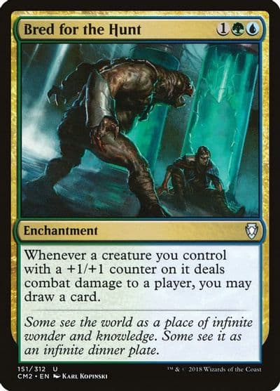 Bred for the Hunt Commander Anthology Volume II Magic card