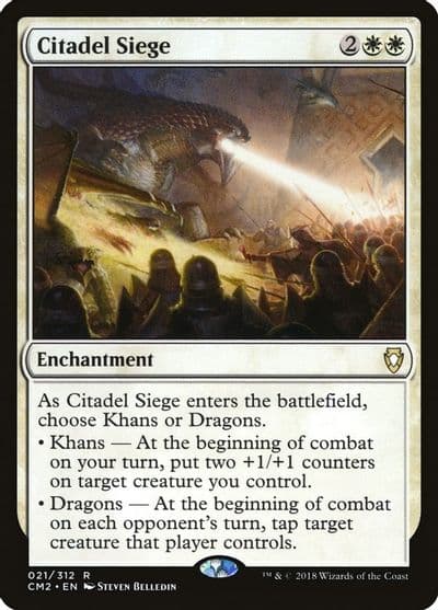 Citadel Siege Commander Anthology Volume II Magic card