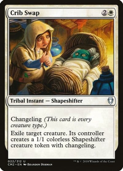 Crib Swap Commander Anthology Volume II Magic card