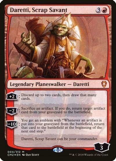 Daretti Scrap Savant Commander Anthology Volume II Magic card