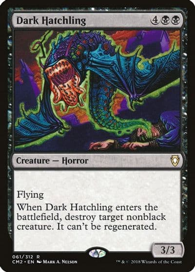 Dark Hatchling Commander Anthology Volume II Magic card