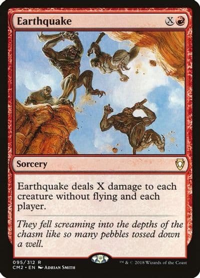 Earthquake Commander Anthology Volume II Magic card