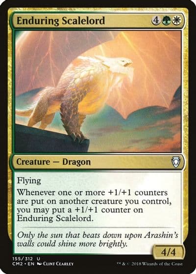 Enduring Scalelord Commander Anthology Volume II Magic card