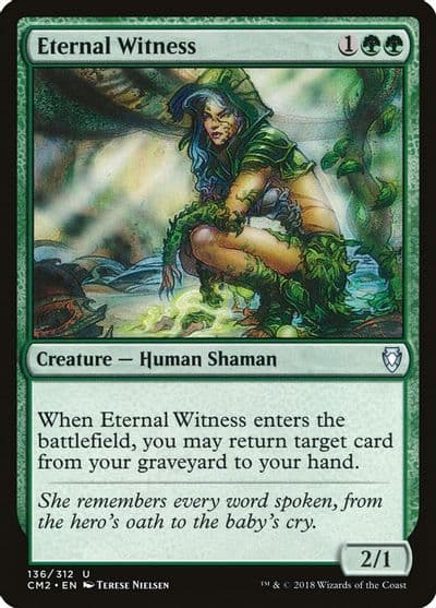 Eternal Witness Commander Anthology Volume II Magic card