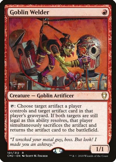Goblin Welder Commander Anthology Volume II Magic card