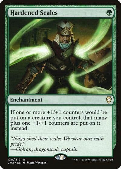 Hardened Scales Commander Anthology Volume II Magic card