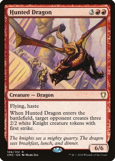 Hunted Dragon Commander Anthology Volume II Magic card