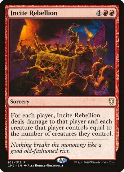 Incite Rebellion Commander Anthology Volume II Magic card