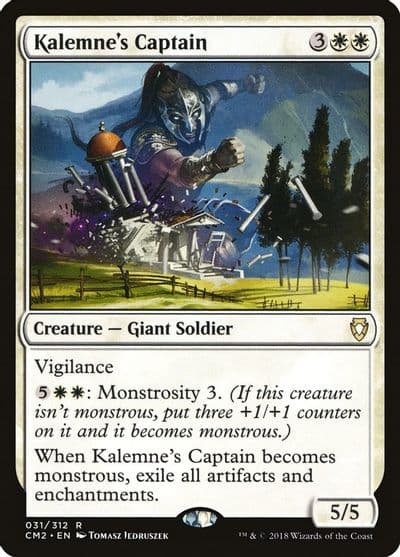 Kalemnes Captain Commander Anthology Volume II Magic card
