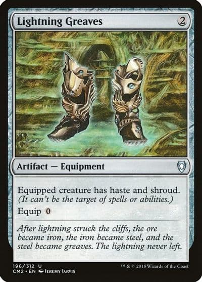 Lightning Greaves Commander Anthology Volume II Magic card