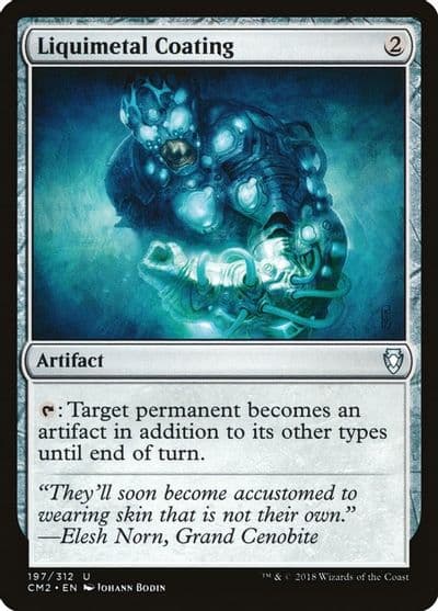 Liquimetal Coating Commander Anthology Volume II Magic card