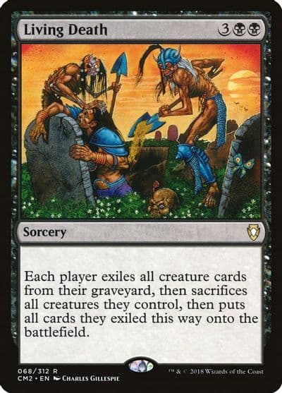 Living Death Commander Anthology Volume II Magic card