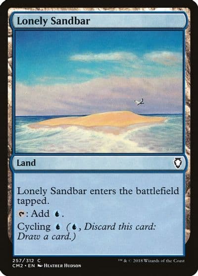 Lonely Sandbar Commander Anthology Volume II Magic card