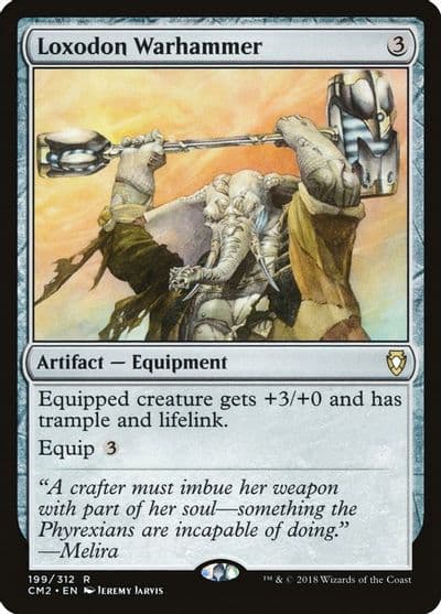Loxodon Warhammer Commander Anthology Volume II Magic card