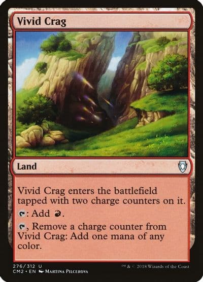 Vivid Crag Commander Anthology Volume II Magic card