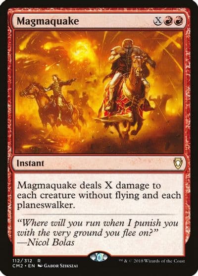 Magmaquake Commander Anthology Volume II Magic card