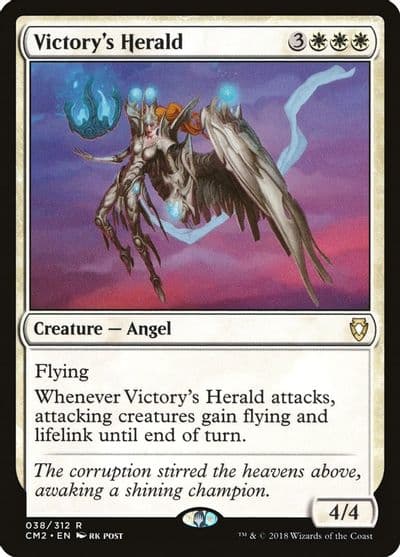 Victorys Herald Commander Anthology Volume II Magic card