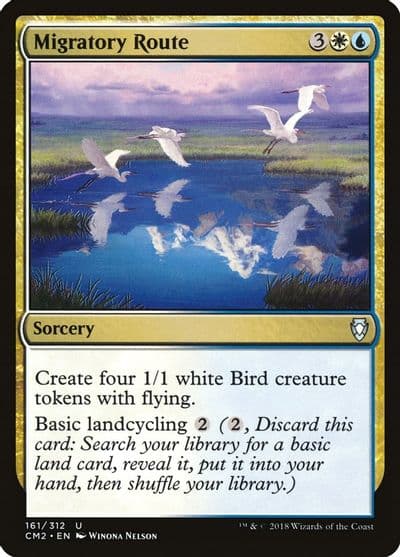 Migratory Route Commander Anthology Volume II Magic card