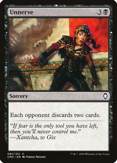 Unnerve Commander Anthology Volume II Magic card