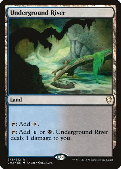Underground River Commander Anthology Volume II Magic card