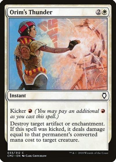 Orims Thunder Commander Anthology Volume II Magic card