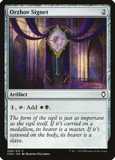 Orzhov Signet Commander Anthology Volume II Magic card