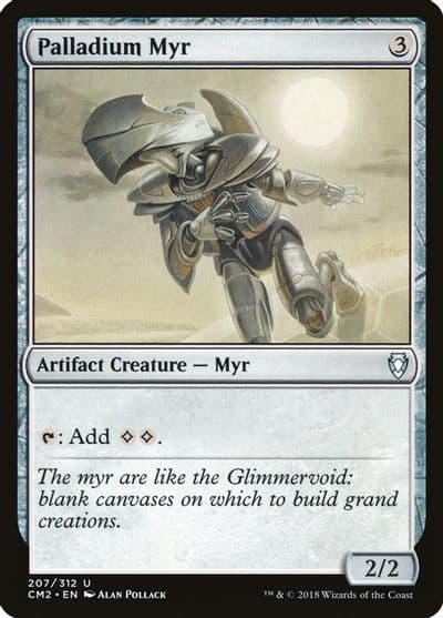 Palladium Myr Commander Anthology Volume II Magic card