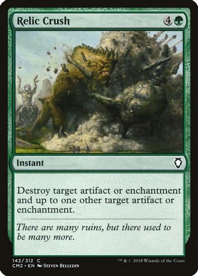Relic Crush Commander Anthology Volume II Magic card