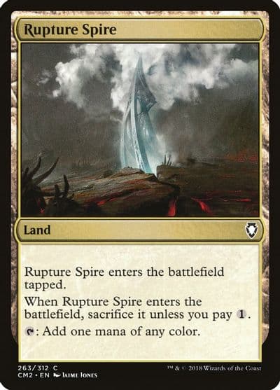 Rupture Spire Commander Anthology Volume II Magic card