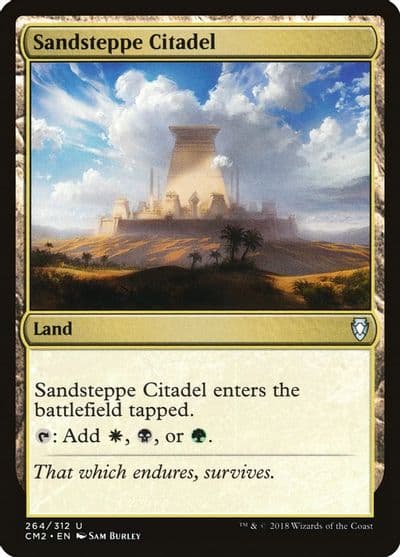 Sandsteppe Citadel Commander Anthology Volume II Magic card