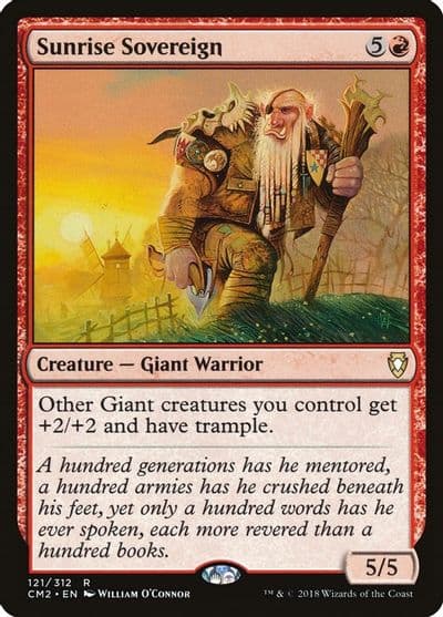 Sunrise Sovereign Commander Anthology Volume II Magic card