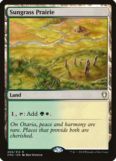 Sungrass Prairie Commander Anthology Volume II Magic card