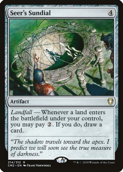 Seers Sundial Commander Anthology Volume II Magic card