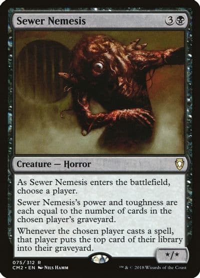 Sewer Nemesis Commander Anthology Volume II Magic card