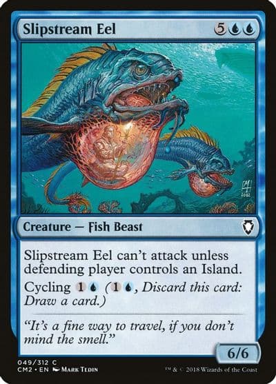 Slipstream Eel Commander Anthology Volume II Magic card