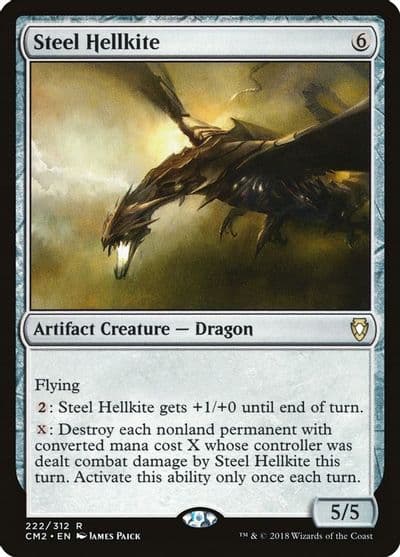 Steel Hellkite Commander Anthology Volume II Magic card