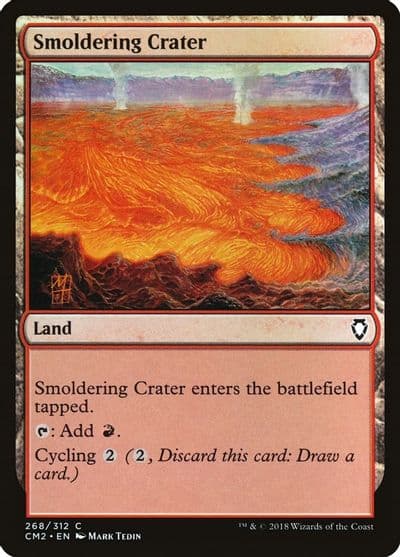 Smoldering Crater Commander Anthology Volume II Magic card