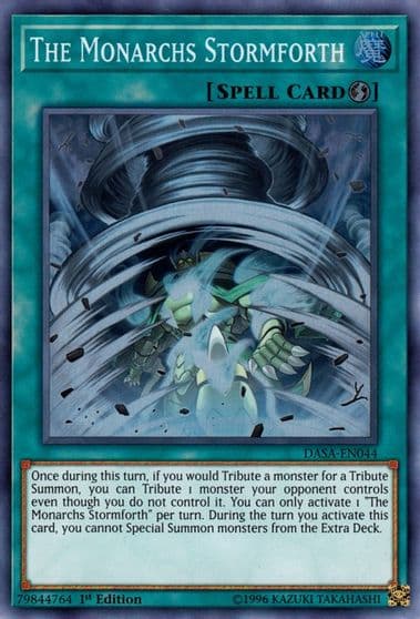 The Monarchs Stormforth Dark Saviors Yu-Gi-Oh! card
