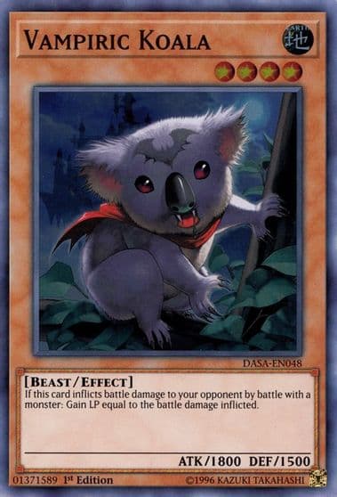 Vampiric Koala Dark Saviors Yu-Gi-Oh! card