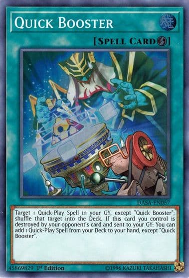Quick Booster Dark Saviors Yu-Gi-Oh! card